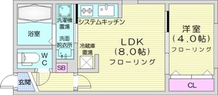 バスセンター前駅 徒歩4分 3階の物件間取画像